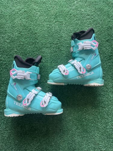 Kid's Tecnica JT3 Pearl Ski Boots (Used) | Mondo 21.5 (255mm)