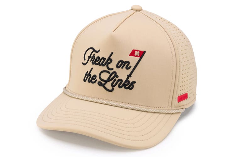 NEW Black Clover Live Lucky Freaky Links Ivory Snapback Golf Hat/Cap
