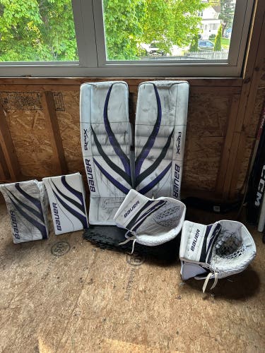 35" Bauer Supreme Mach Pro Regular Goalie Full Set Pro Stock (Used)