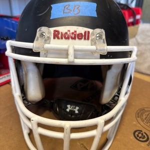 USED RIDDELL SPEED ADULT HELMET - MEDIUM - FLAT BLACK - REJECT