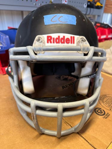 USED RIDDELL SPEED ADULT HELMET - MEDIUM - FLAT BLACK - REJECT