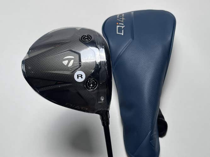 TaylorMade Qi4D Driver 10.5* Mitsubishi Chemical Reax 50g Regular RH HC NEW