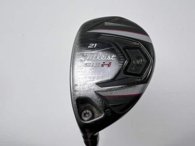 LEFTY Titleist 913 H Hybrid 21* Diamana Blue S+82 HY 82g Regular LH