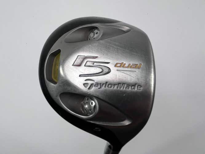 TaylorMade R5 Dual 5 Fairway Wood 18* MAS2 55g Regular Graphite Mens RH