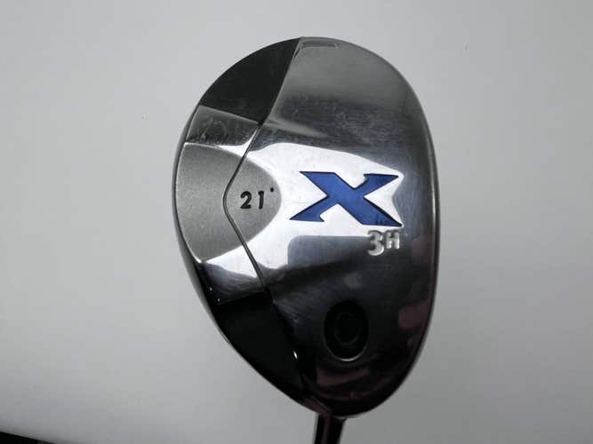 Callaway X 3 Hybrid 21* 80g Stiff Graphite Mens RH