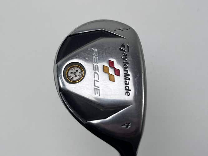 TaylorMade Rescue 2009 4 Hybrid 22* Aldila REAX 65g Senior Graphite Mens RH