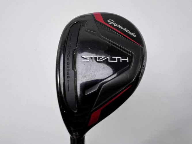 LEFTY TaylorMade Stealth Rescue 4 Hybrid 22* Fujikura Ventus Red 6R Regular LH