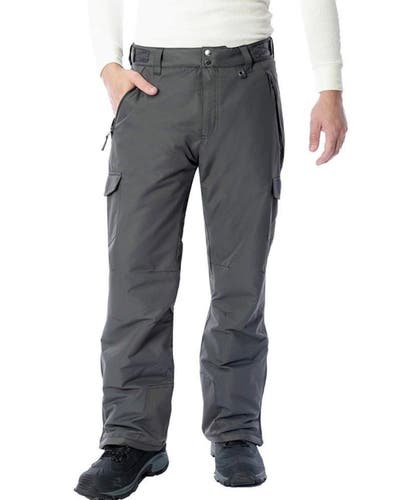 Arctix Men’s Ski Snow Pants Small 29-30W 32L Gray Cargo