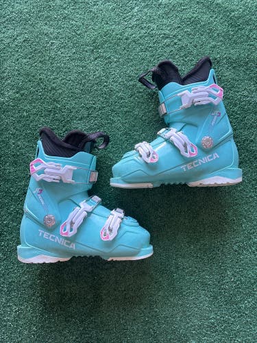 Kid's Tecnica JT3 Pearl Ski Boots (Used) | Mondo 23.5 (275mm)