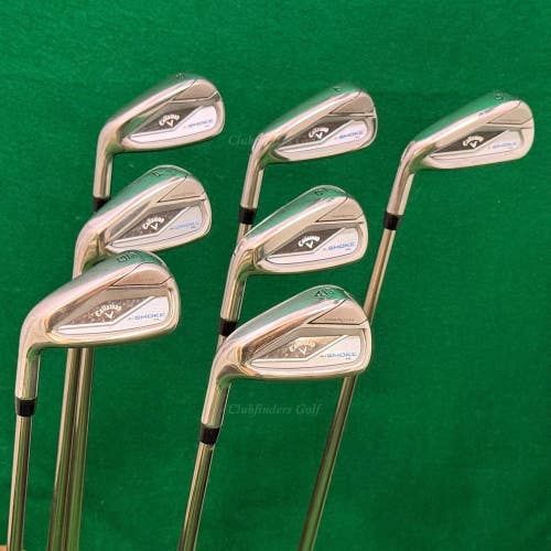 LH Callaway Paradym Ai SMOKE HL 6-AW,GW Iron Set Recoil ESX 460 F2 Seniors