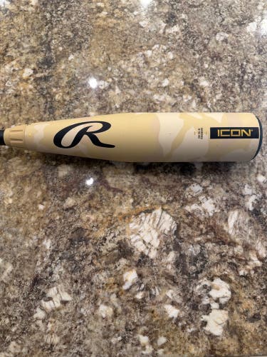 2025 Rawlings Icon Composite USABat Certified Bat (-10) 17 oz 27"