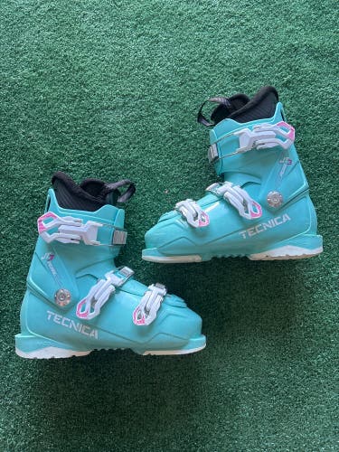 Kid's Tecnica JT3 Pearl Ski Boots (Used) | Mondo 23.5 (275mm)