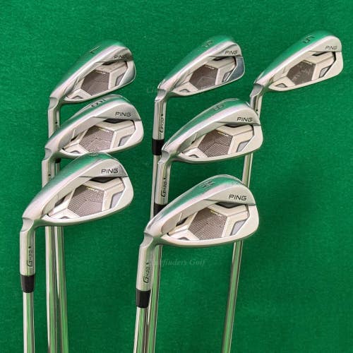 LH Ping G430 Black Dot 5-AW Iron Set TT Dynamic Gold 105 R300 Steel Regular