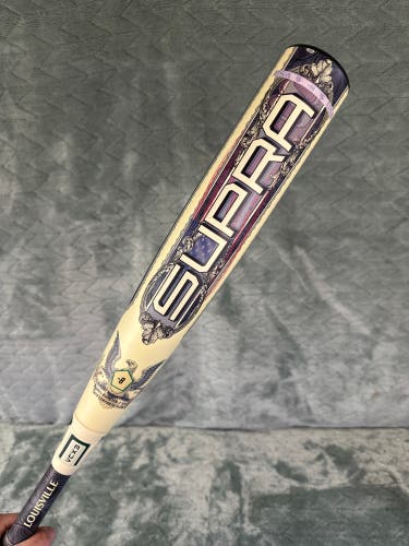 2026 Louisville Slugger Supra Composite Bat USSSA Certified (-8) Composite 21 oz 29" (Used)