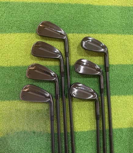 *NEW* 2026 TaylorMade P790 Shadowfall Iron 4-P w/ Black Steel Dynamic Gold Shaft