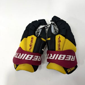 Used Black/Maroon/Yellow Rebirth Arise Gloves | Salisbury School | 15" | AB680