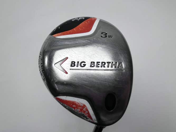 Callaway Big Bertha 2007 3 Fairway Wood 15* 70g Stiff RH Midsize Grip