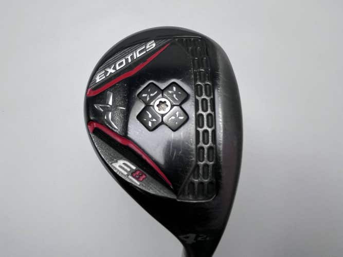 Tour Edge Exotics E8 4 Hybrid 22* UST Mamiya Recoil 460 F3 Regular RH