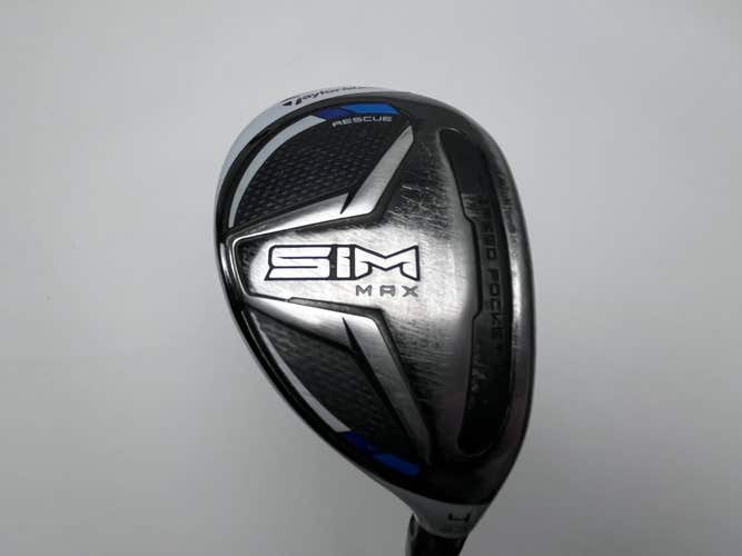 TaylorMade SIM MAX 4 Hybrid 22* Fujikura Ventus Blue 5A Senior Graphite Mens RH