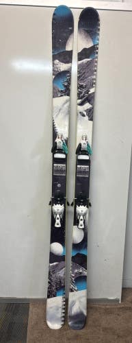 Salomon ROCKER2 186cm 123-91-116 Partial Twin-Tip Skis Atomic FFG Team Bindings