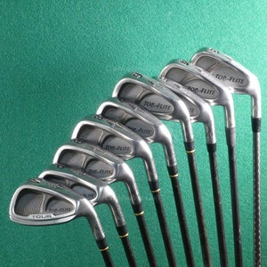 Top Flite Tour Oversize 3-PW, MW & SW Iron Set Graphite Regular *READ*