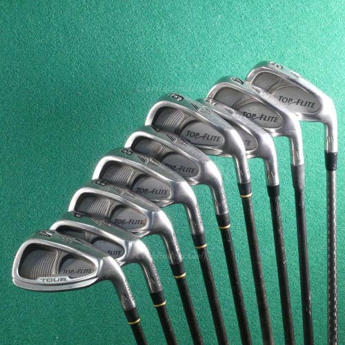 Top Flite Tour Oversize 3-PW, MW & SW Iron Set Graphite Regular *READ*