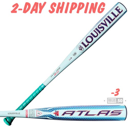 NEW | 2027 Louisville Slugger ATLAS 2.0 BBCOR 33.5" / 30.5 oz. Alloy Baseball Bat | HOT BAT