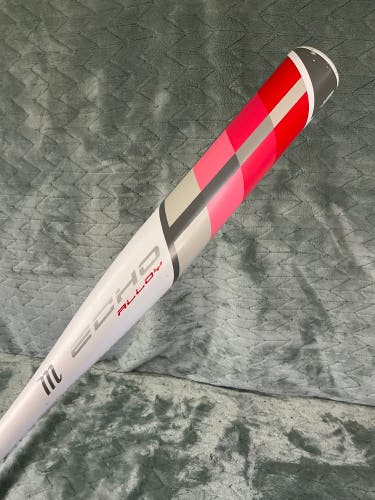 Pink Marucci Echo DMND Alloy Bat (-12) Alloy 18 oz 30" (Used)