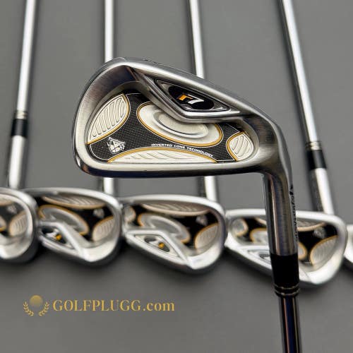 Taylormade R7 Iron Set 4-PW / Dynamic Gold Steel, Stiff Flex (311)