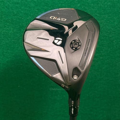 TaylorMade Qi4D 15 Fairway 3 Wood Mitsubishi REAX 65-S Graphite Stiff