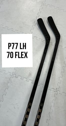 Senior(2x)Left P77-70 Flex ProBlackStock™ Unbranded Blackouts Pro Stock Hockey Sticks