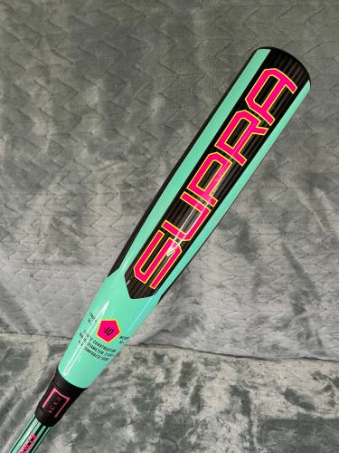 2026 Louisville Slugger Supra Composite Bat USSSA Certified (-10) Composite 20 oz 30" (Used)
