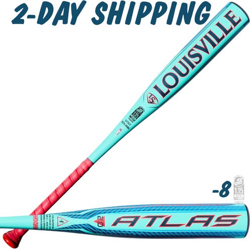 BRAND NEW |  2027 Louisville Slugger ATLAS 2.0 29" / 21 oz USSSA 2¾" Travel Baseball Bat | HOT!!