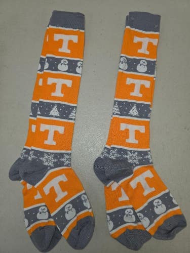 ST26 Mens NCAA TENNESSEE VOLUNTEERS Crew Socks Lot of 2 Pair MEDIUM New