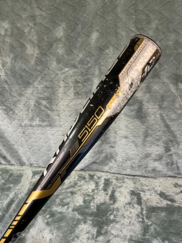 2018 Rawlings 5150 Alloy Bat USABat Certified (-10) Alloy 19 oz 29" (Used)