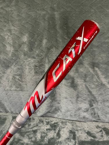 2023 Marucci CAT X Composite Bat BBCOR Certified (-3) Composite 29 oz 32" (Used)
