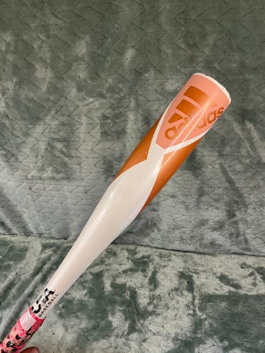 Adidas Girls Triple Stripe Alloy Bat (-12) 12 oz 24" (Used)
