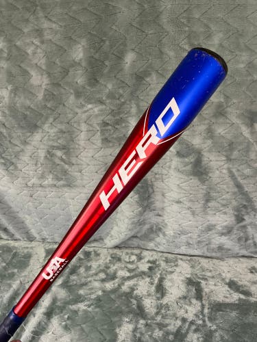 2023 AXE Hero Alloy Bat USABat Certified (-11) Alloy 16 oz 27" (Used)