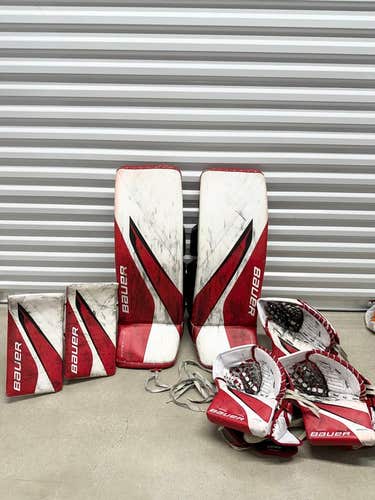 AHL BRODEUR Bauer Hyperlite 2 Regular Goalie Full Set Pro Stock (Used)