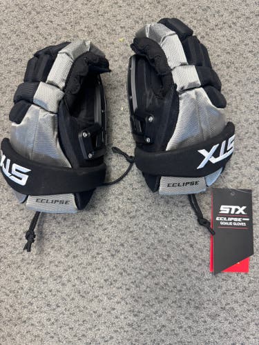 STX Eclipse 300 Goalie Gloves (New) Medium