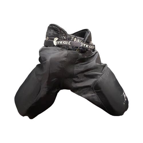 Itech (Used) XL Black Youth Intermediate Hockey Pants