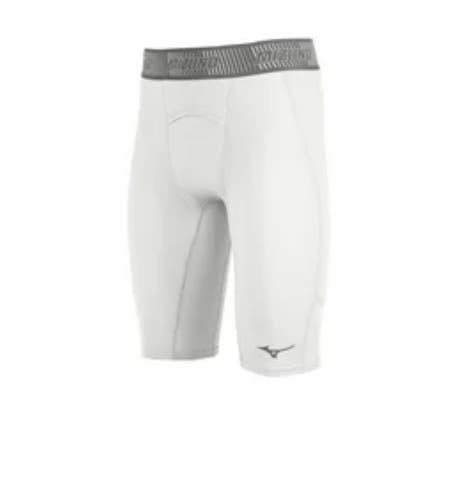 New MENS MEDIUM WHITE AERO VENT SLIDING SHORTS 11834-MIZ3507020000M