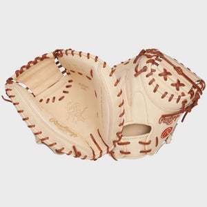 New HOH 34IN RHT TAN CATCHER MITT BASEBALL 11834-RAWR00704395