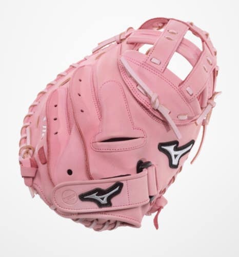 New MVP PRIME 34IN RHT CATCHER MITT PINK 11834-MIZ313487RH