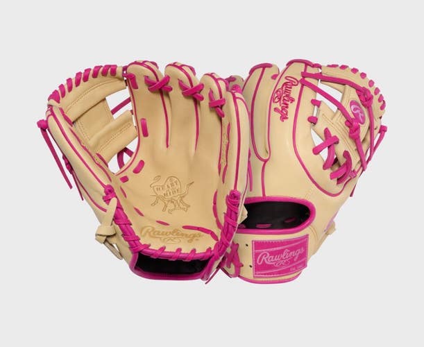 New HOH BASEBALL 11.25IN RHT PINK/TAN 11834-RAWR00750135