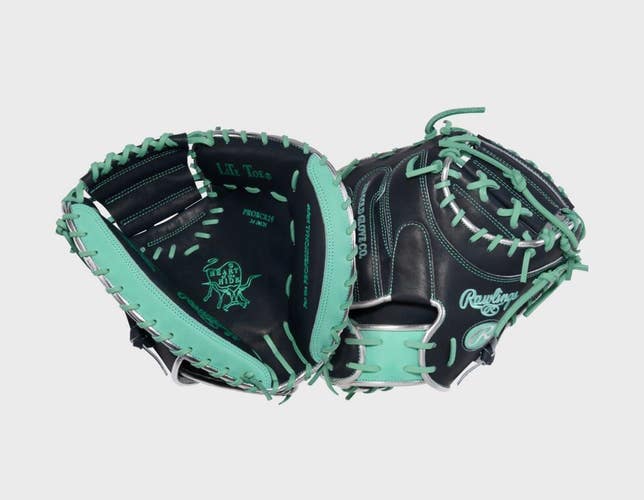 New HOH BASEBALL 34IN CATCHER MITT NAVY/TEAL 11834-RAWR00750162