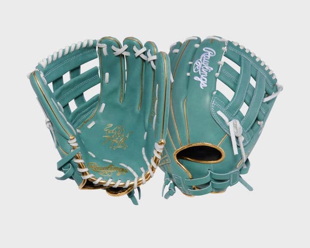 New HOH 12.75IN LHT SOFTBALL GLOVE SPRUCE 11834-RAWR00750300