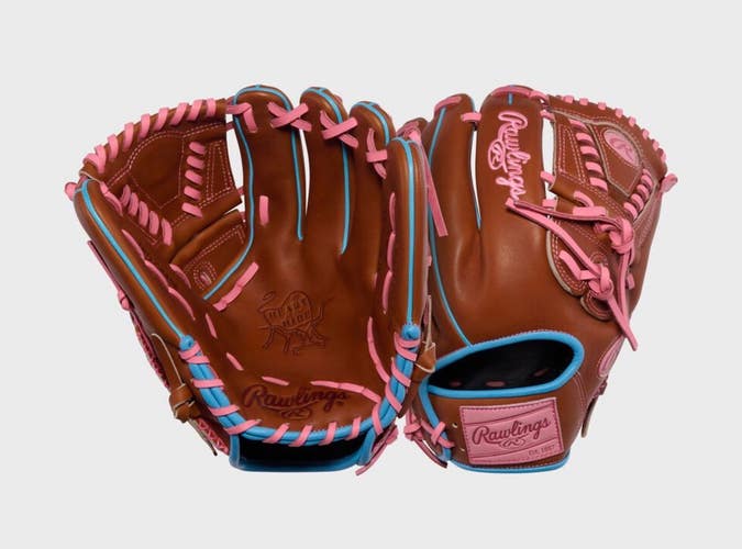 New HOH 12IN LHT BASEBALL GLOVE PINK/BROWN 11834-RAWR00750127