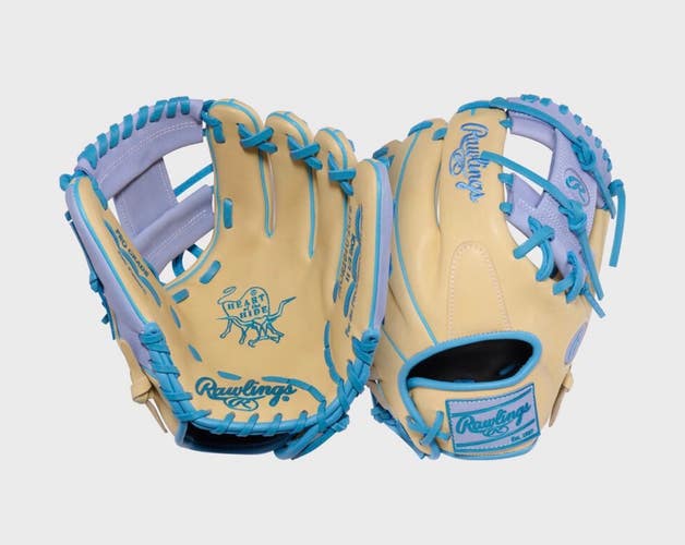 New HOH 11.5IN RHT BASEBALL GLOVE TAN/COLUMBIA BLUE 11834-RAWR00750133