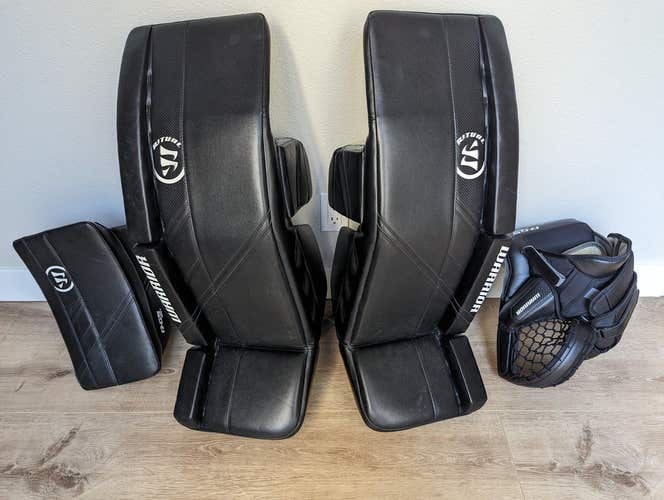 Used 34" Warrior Regular Ritual G5 Goalie Full Set